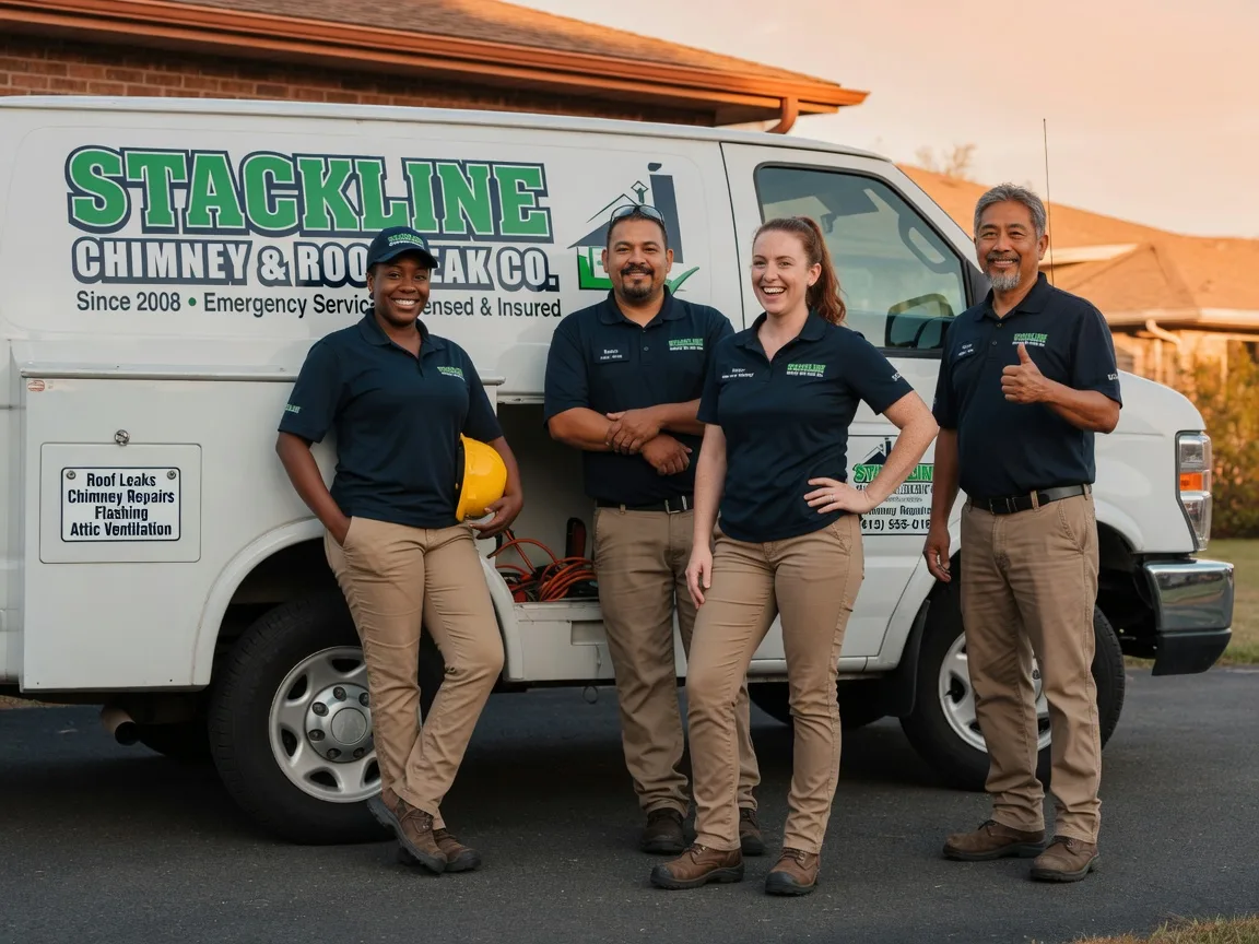 Chimney flashing repair company in Salina, PA